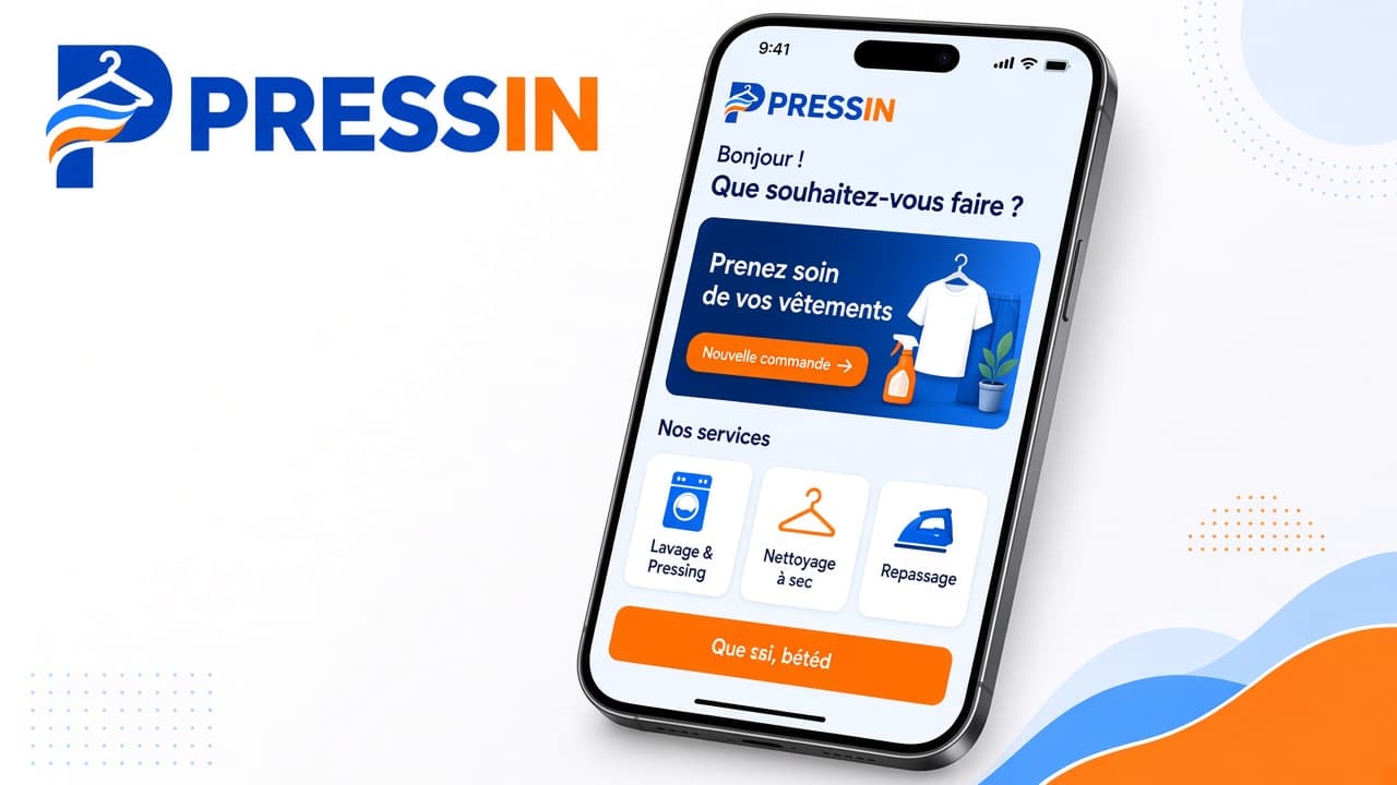 Illustration PRESSIN Mobile sur smartphone