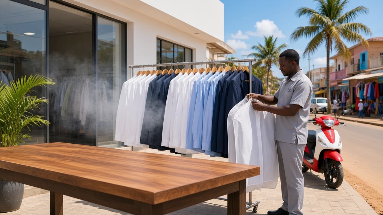 Collecte et livraison de vêtements